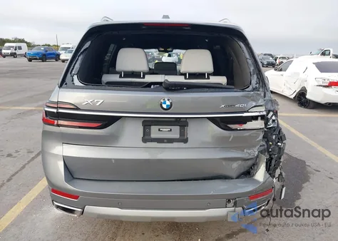 2024 BMW X7 xDrive40I z USA, uszkodzony, nr VIN 5UX23EM06R9S36716